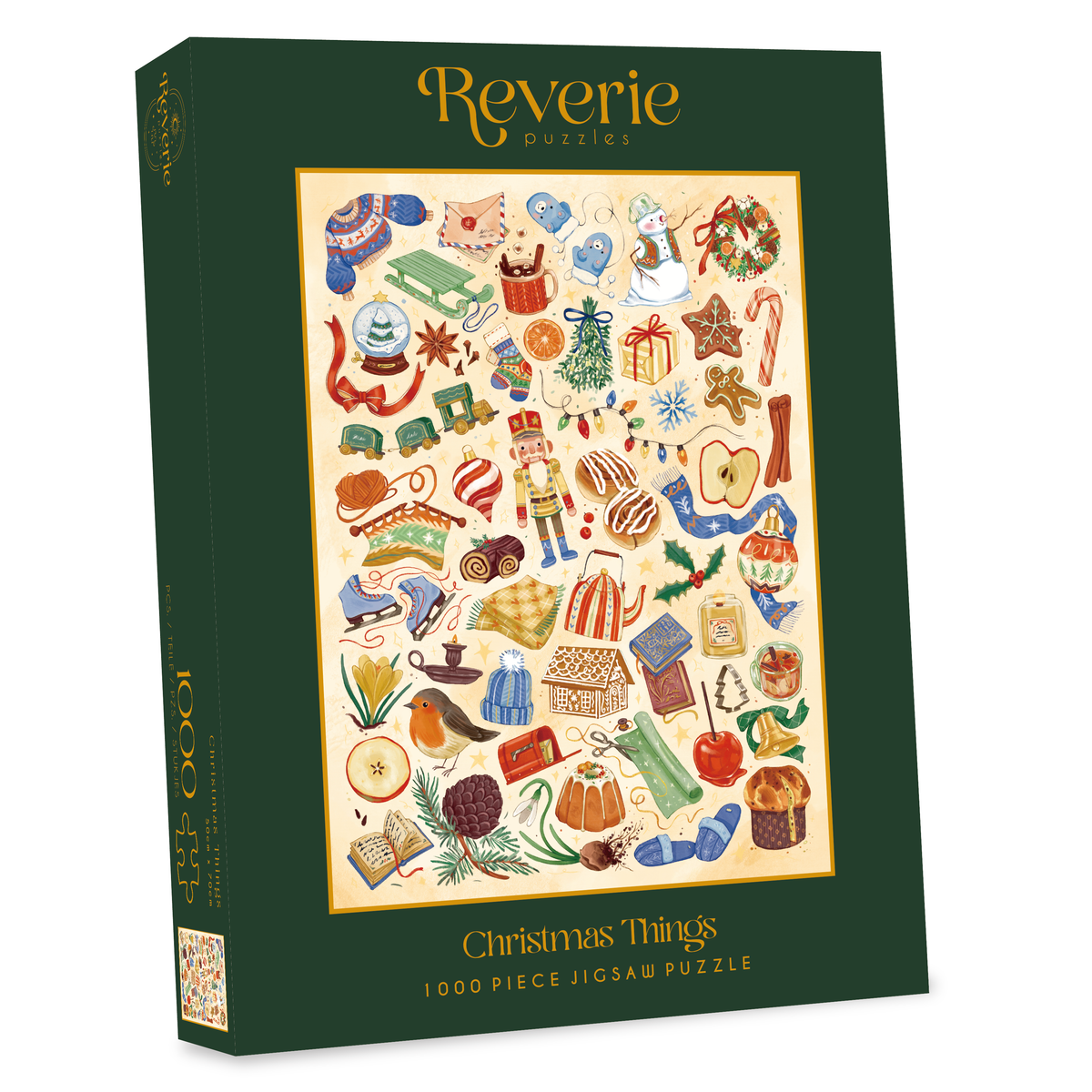 Pre-Order - Christmas Things 1000 Piece Jigsaw Puzzle | Reverie
