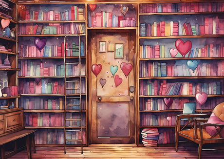 Romantic Library 1000 Piece Jigsaw Puzzle | Yazz