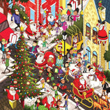 Christmas in the Street 1000 Piece Jigsaw Puzzle | Yazz
