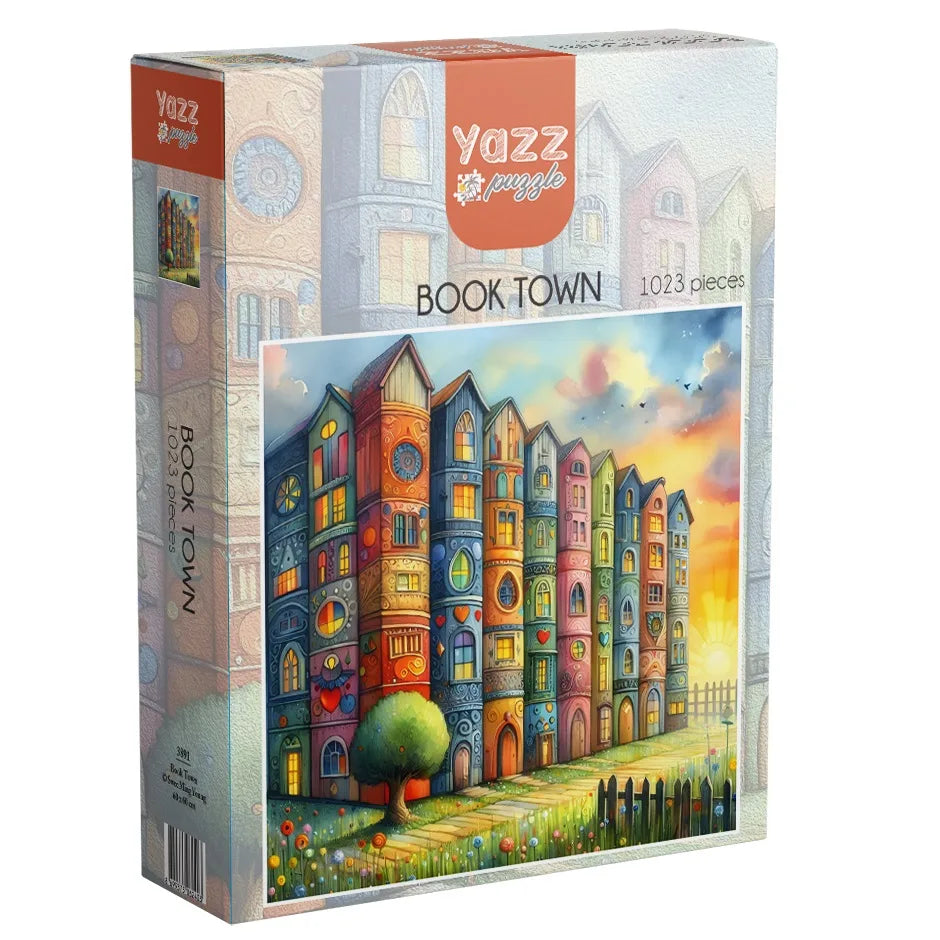 Booktown 1000 Piece Jigsaw Puzzle | Yazz