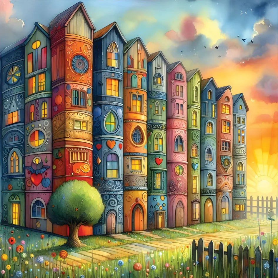 Booktown 1000 Piece Jigsaw Puzzle | Yazz