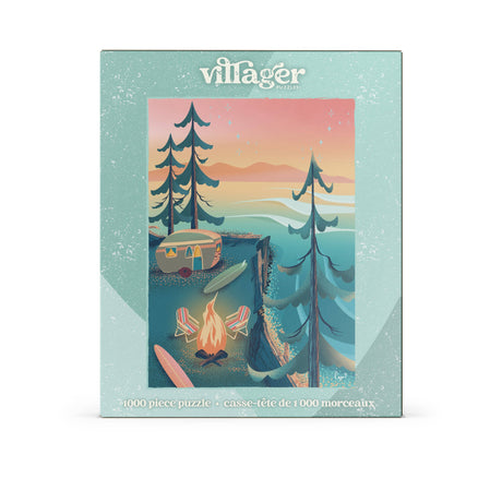 Coastal Camping 1000 Piece Jigsaw Puzzle | Villager Puzzles
