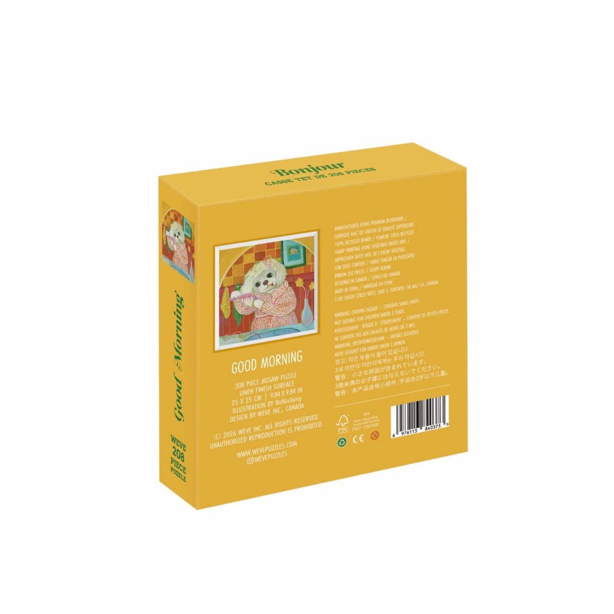 Good Morning 208 Piece Jigsaw Puzzle | WEVE