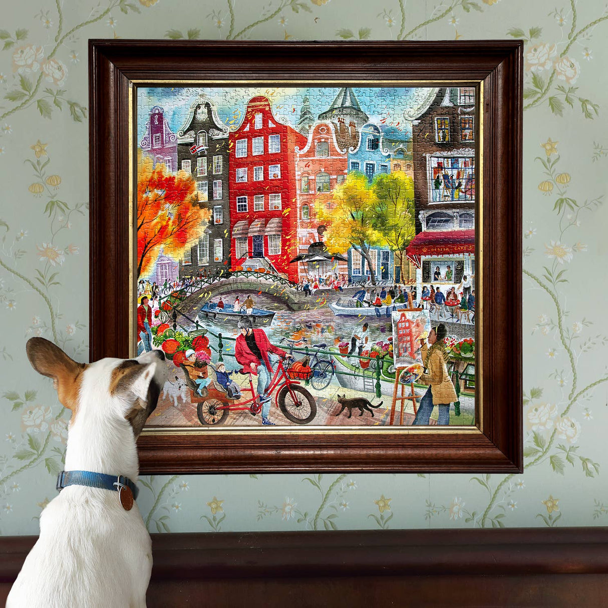 Artists in Amsterdam 1000 Piece Jigsaw Puzzle | eeBoo