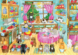 Pre-Order - Cats & Kitchen 1000 Piece Jigsaw Puzzle | Yazz