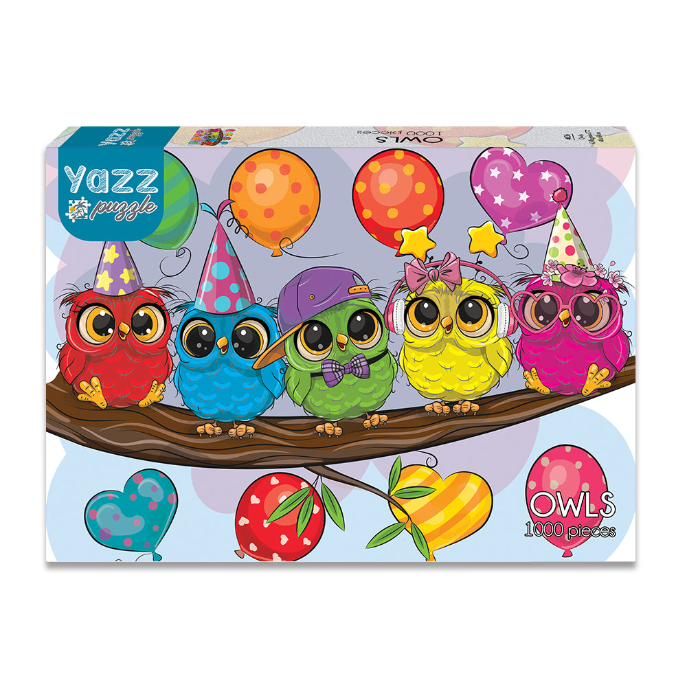 Pre-Order - Owls 1000 Piece Jigsaw Puzzle | Yazz
