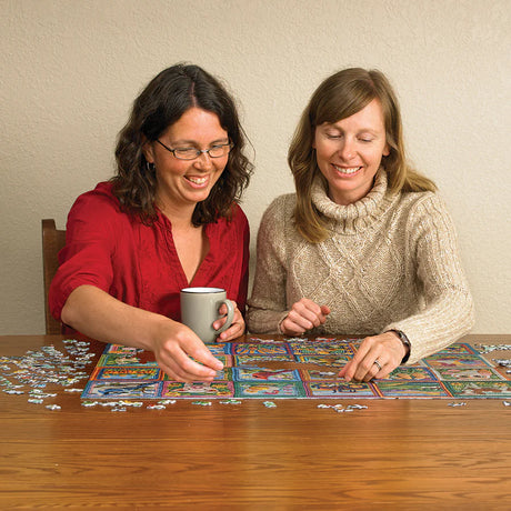 Country Life Crochet 1000 Piece Puzzle by Cobble Hill Puzzles