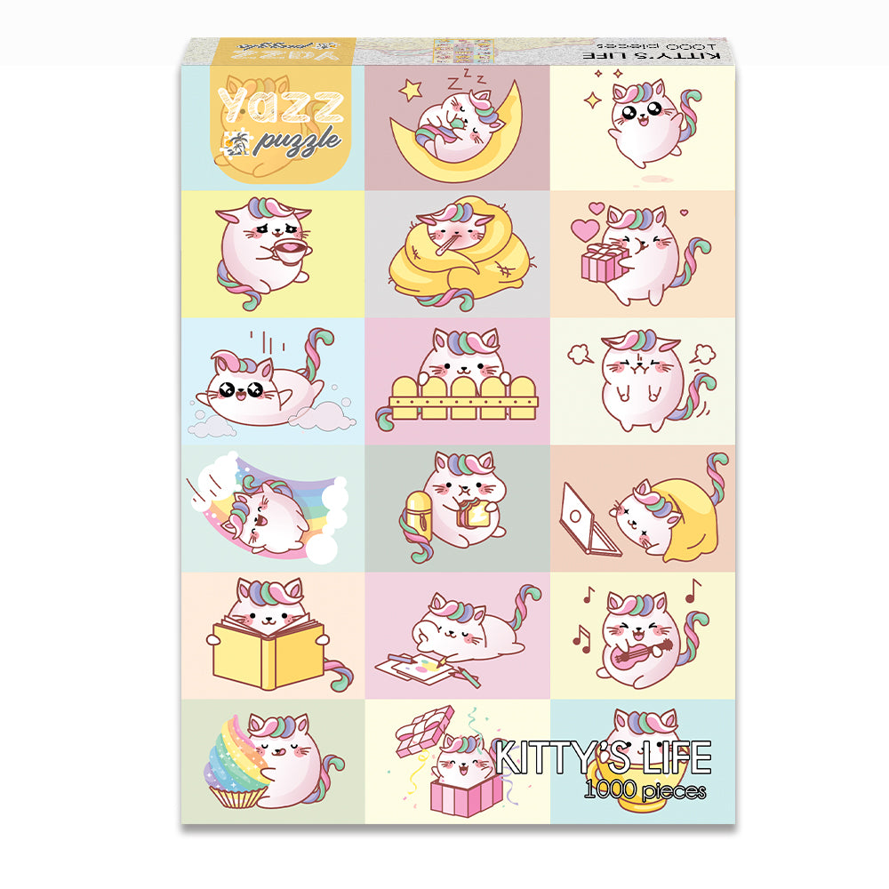 Pre-Order - Kitty's Life 1000 Piece Jigsaw Puzzle | Yazz