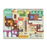 Pre-Order - Floor Plan 1000 Piece Jigsaw Puzzle | Yazz