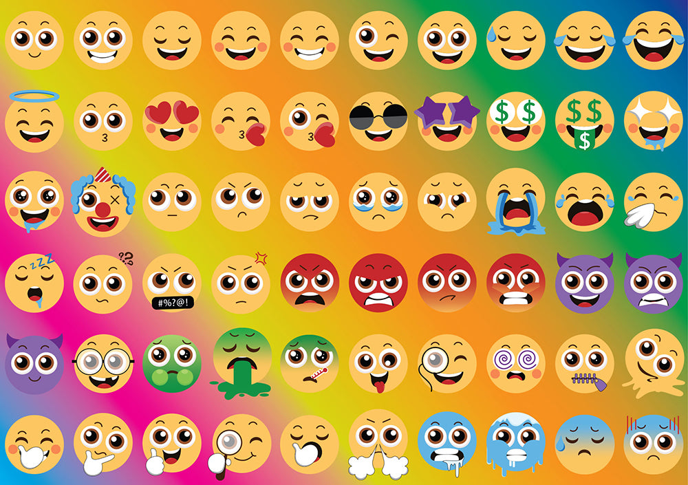 Pre-Order - Emojis 1000 Piece Jigsaw Puzzle | Yazz