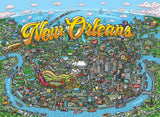 New Orleans 1000 Piece Jigsaw Puzzle | Birdie Puzzles