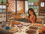 Heavenly Fall 500 Piece Jigsaw Puzzle | Laila Luxury Puzzles