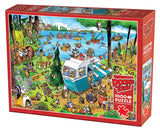 DoodleTown: Call of the Wild 1000 Piece Puzzle by Cobble Hill Puzzles