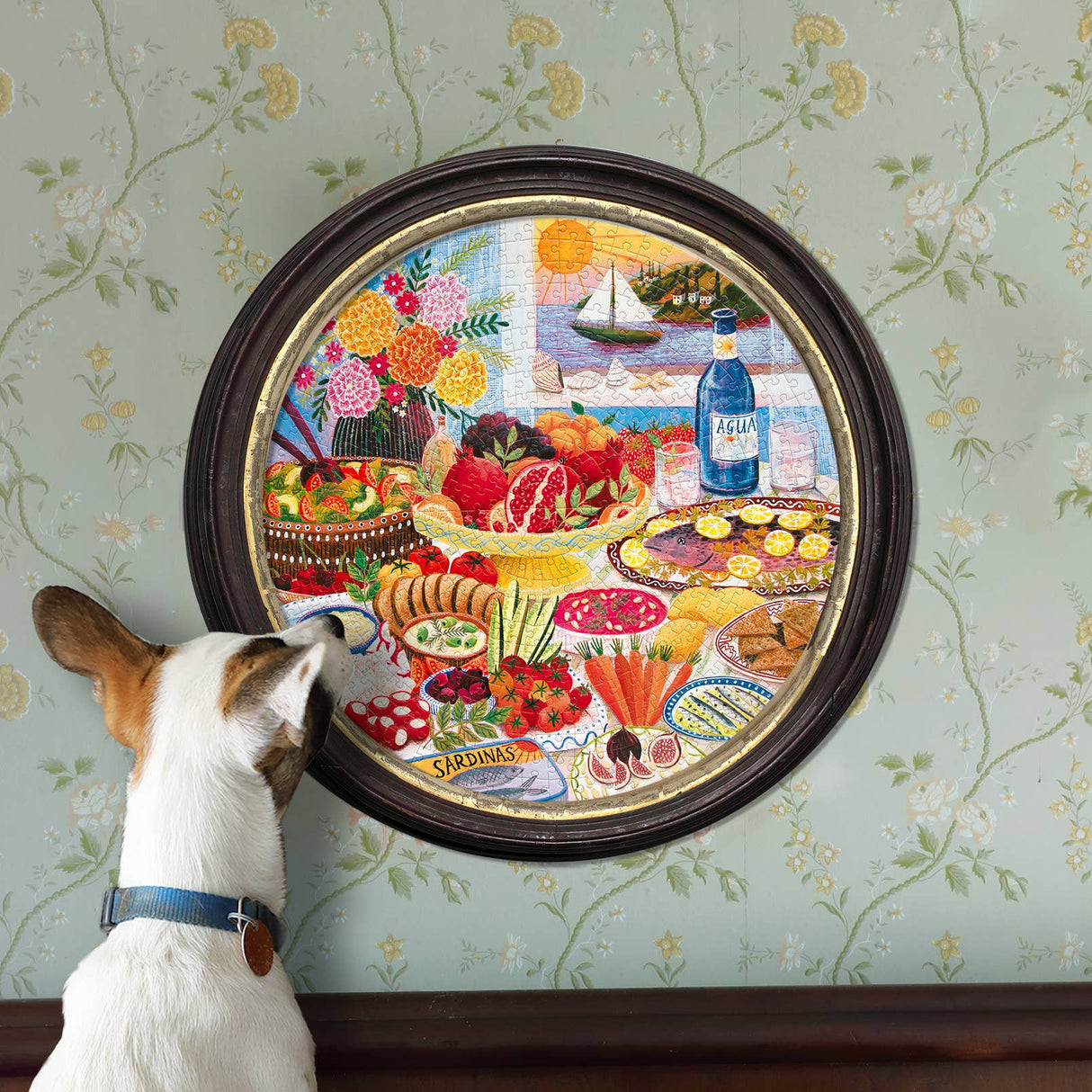 Mediterranean Table 500 Piece Jigsaw Puzzle | eeBoo
