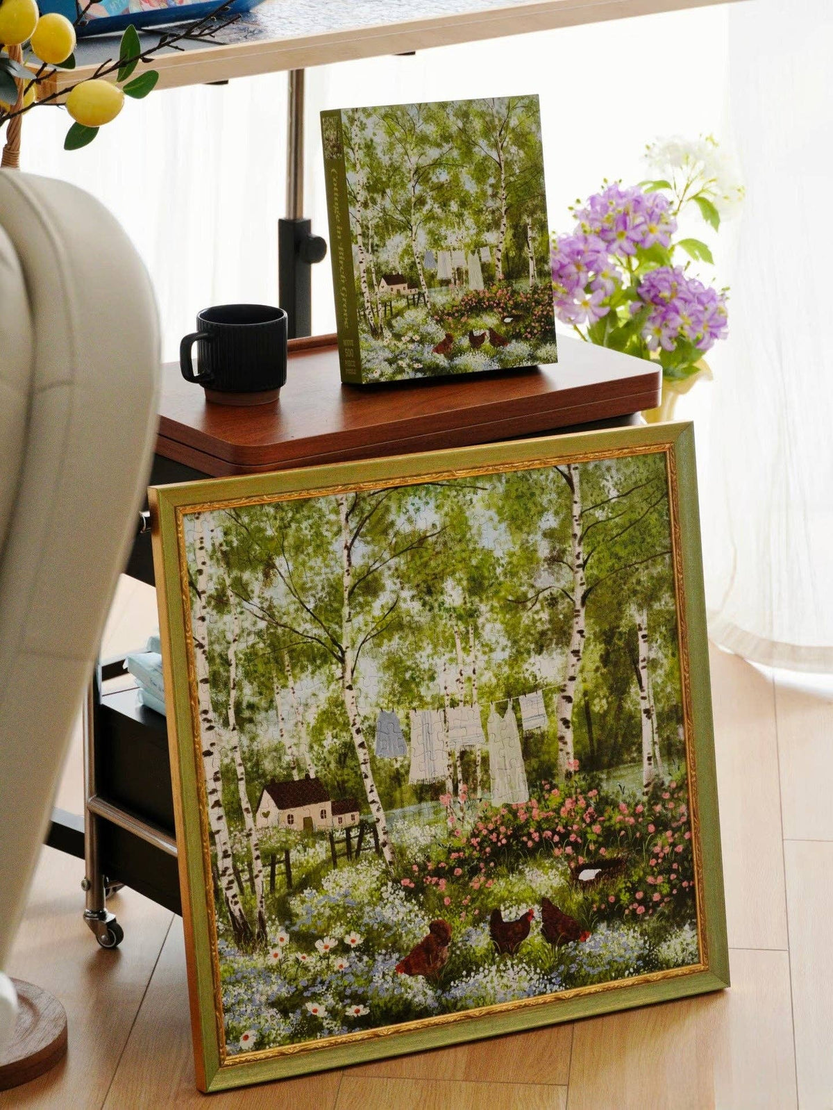 Cottage in Birch Grove 500 Piece Jigsaw Puzzle | WEVE