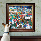 Holiday Market by the Sea 1000 Piece Jigsaw Puzzle | eeBoo