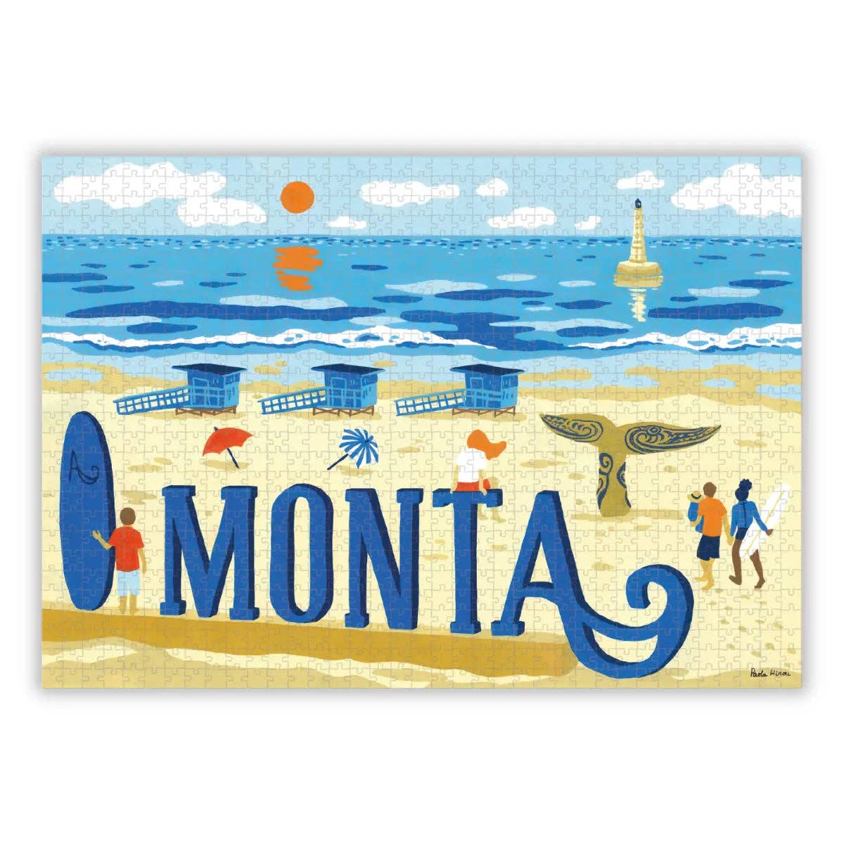 Montalivet-les-Bains 1000 Piece Jigsaw Puzzle | Aparté