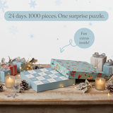 The Cloudberries Advent Calendar 1000 Piece Jigsaw Puzzle | Cloudberries