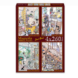 Pre-Order - Seul Grim (#3) 4 x 260 Pieces Jigsaw Puzzles | Magnolia