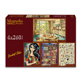 Pre-Order - Serhat Filiz (#2) 4 x 260 Pieces Jigsaw Puzzles | Magnolia