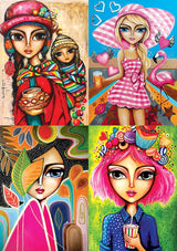 Pre-Order - Romi Lerda (#3) 4 x 260 Pieces Jigsaw Puzzles | Magnolia