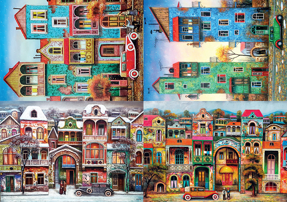 Pre-Order - David Martiashvili 4 x 260 Pieces Jigsaw Puzzles | Magnolia