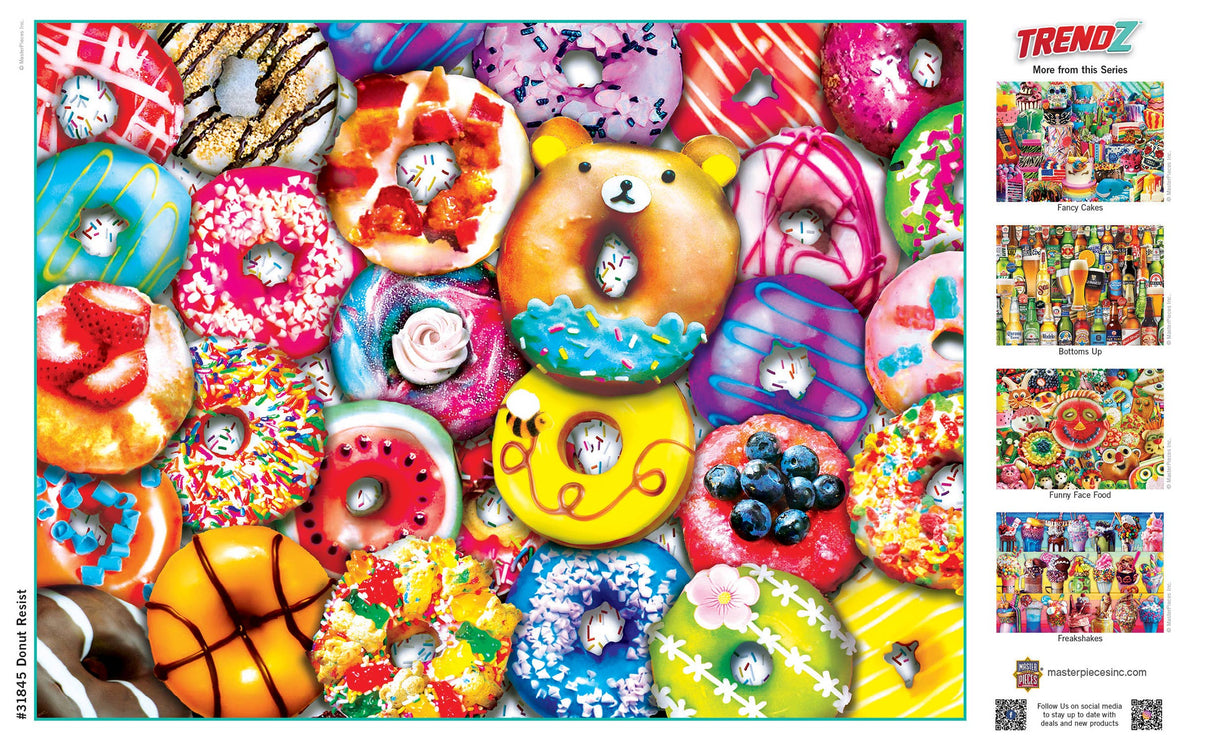 Trendz - Donut Resist 300 Piece EZ Grip Puzzle by Masterpieces Puzzles