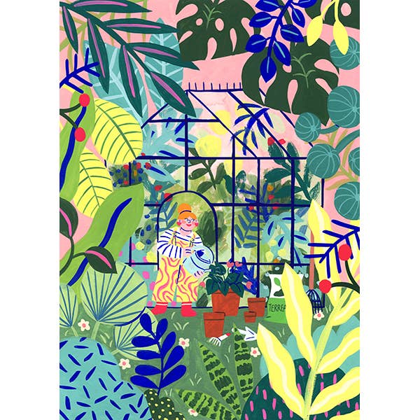 The Green House 500 Piece Jigsaw Puzzle | Holiyay
