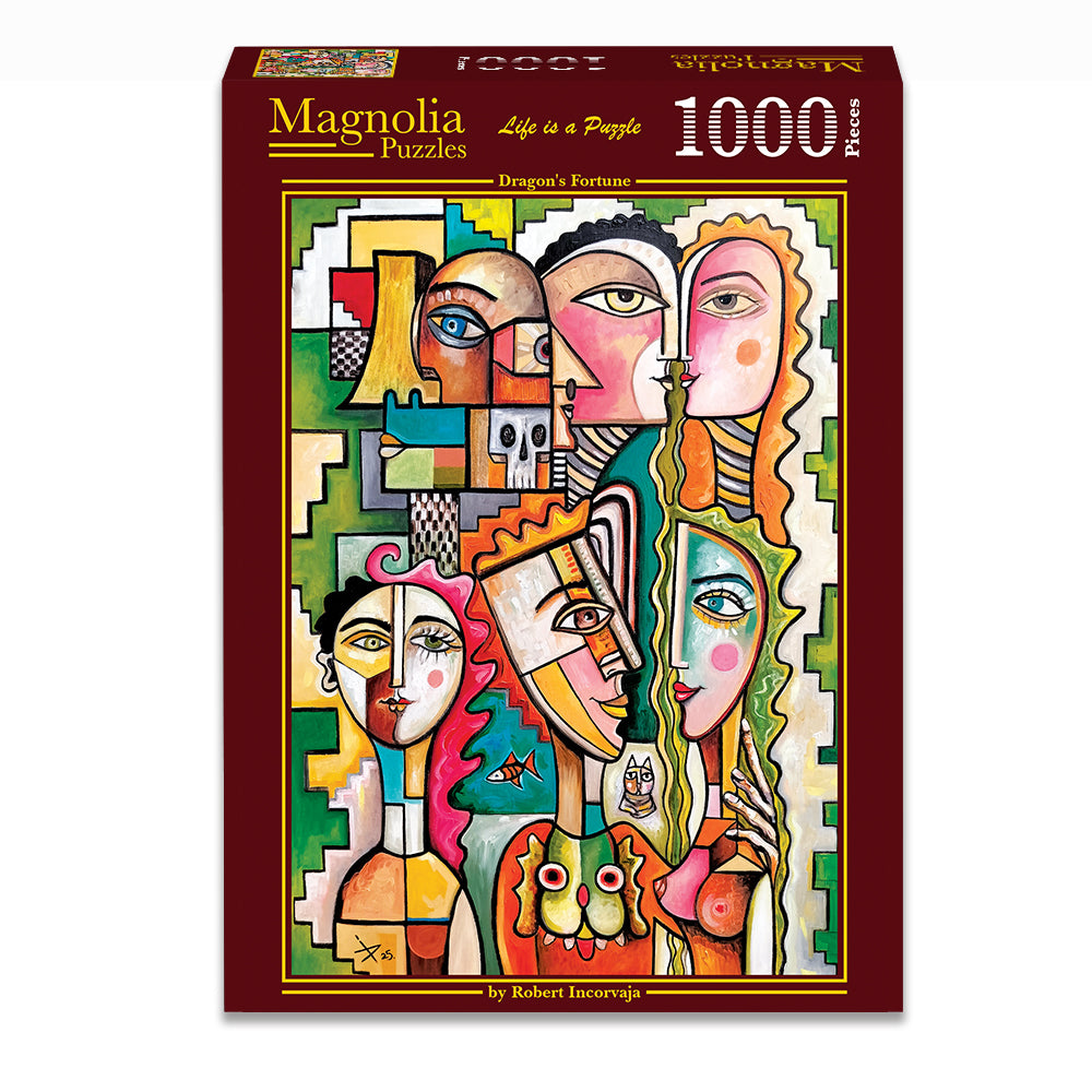 Pre-Order - Dragon's Fortune 1000 Piece Jigsaw Puzzle | Magnolia