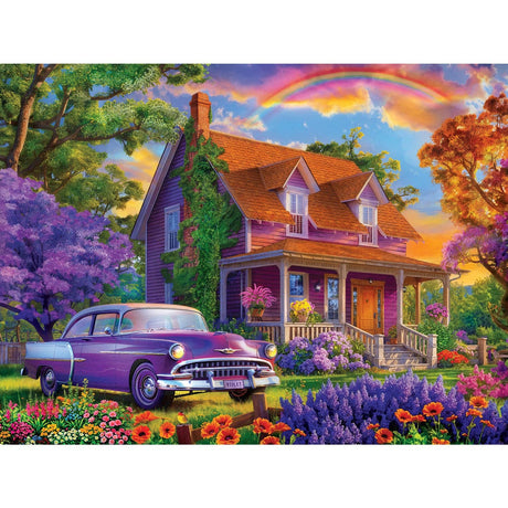 Memory Lane - Violet Lives Here 300 Piece EZ Grip Jigsaw Puzzle by Masterpieces Puzzles