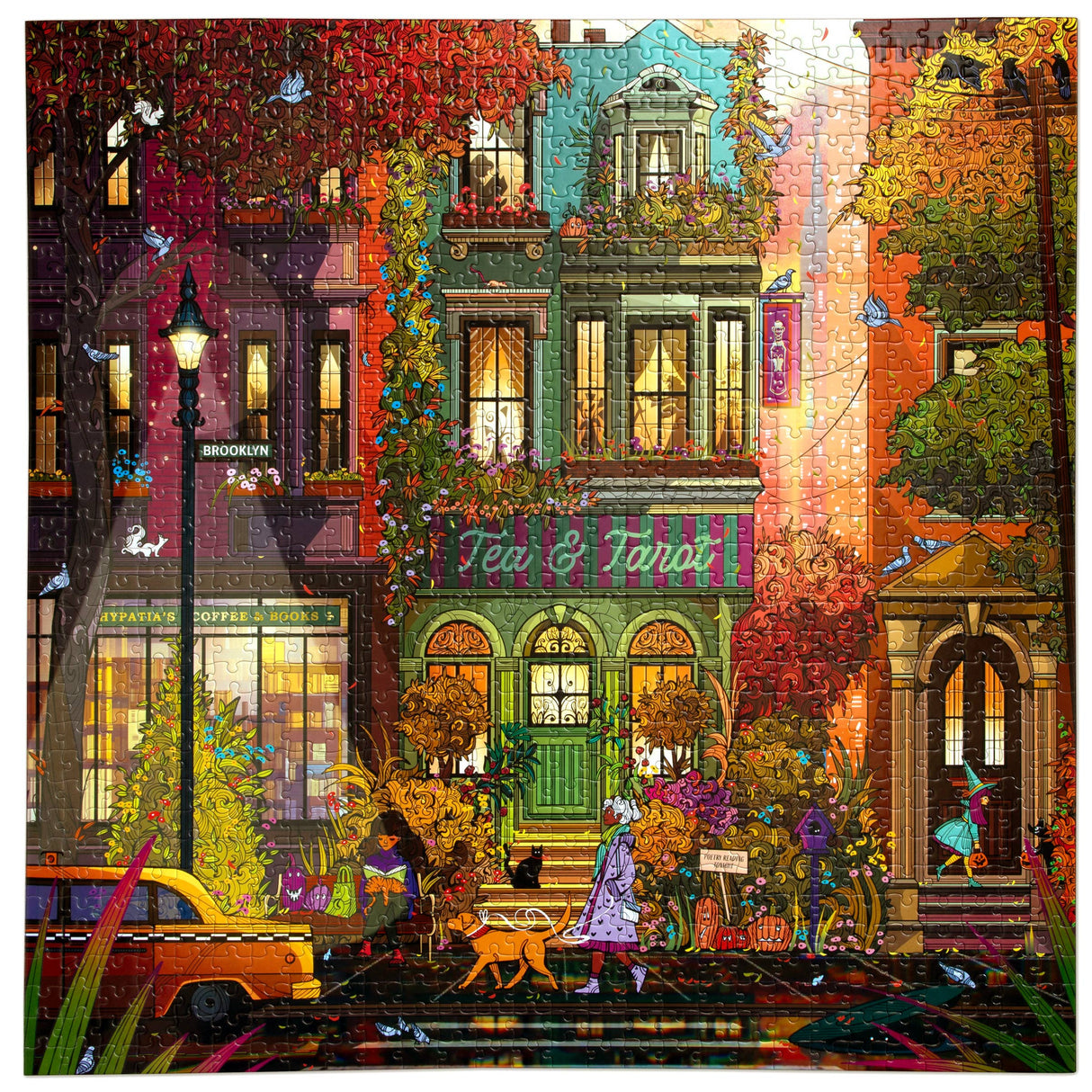 Fall in Brooklyn 1000 Piece Jigsaw Puzzle | eeBoo