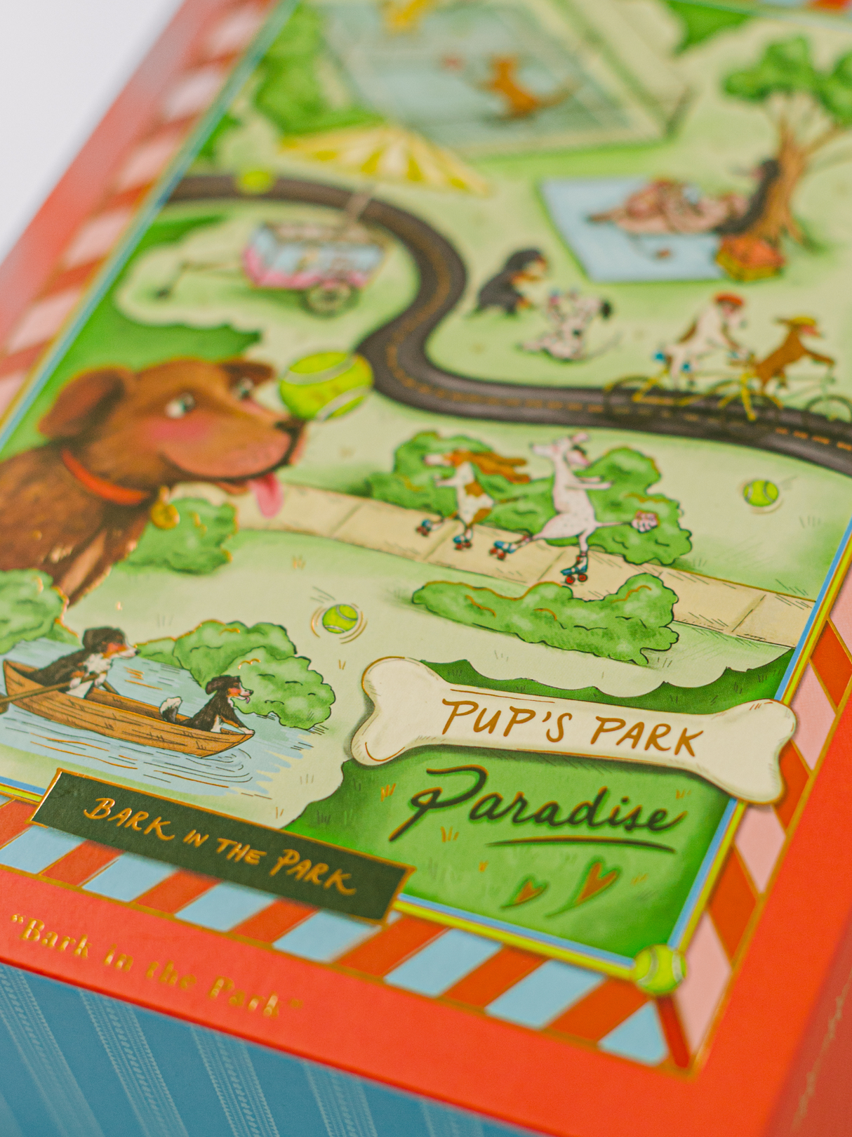 Bark in the Park 500 Piece Jigsaw Puzzle | Good Juju Ink