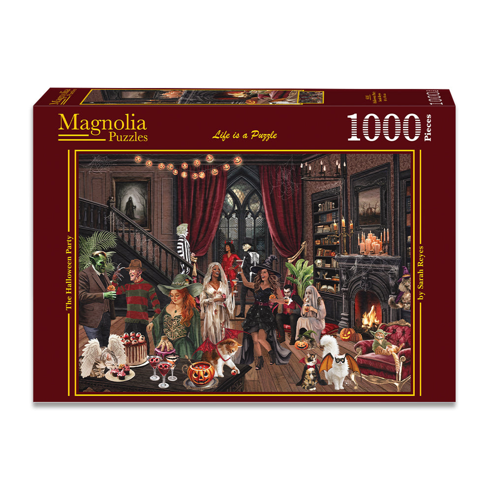 Pre-Order - Halloween Party 1000 Piece Jigsaw Puzzle | Magnolia