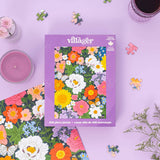 Midnight Blooms 500 Piece Jigsaw Puzzle | Villager Puzzles