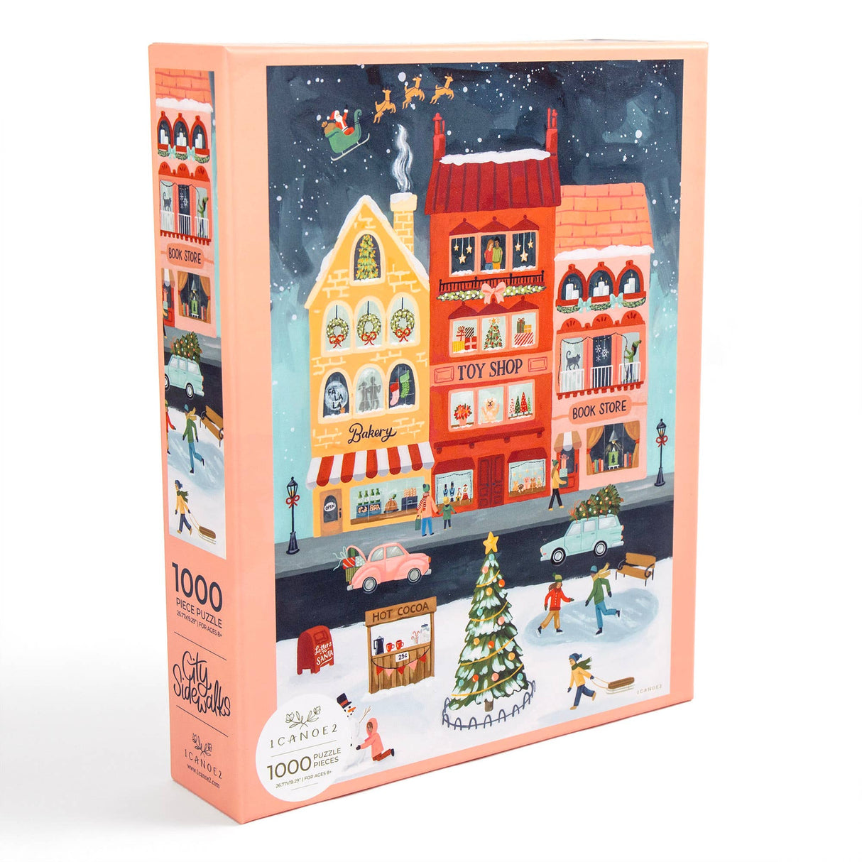 City Sidewalks 1000 Piece Jigsaw Puzzle | 1Canoe2