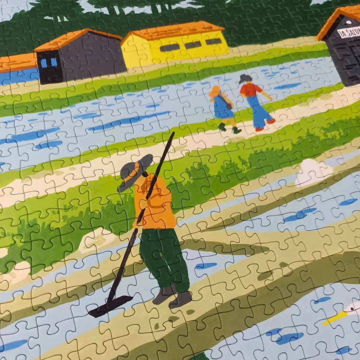 Port des Salines 1000 Piece Jigsaw Puzzle | Aparté