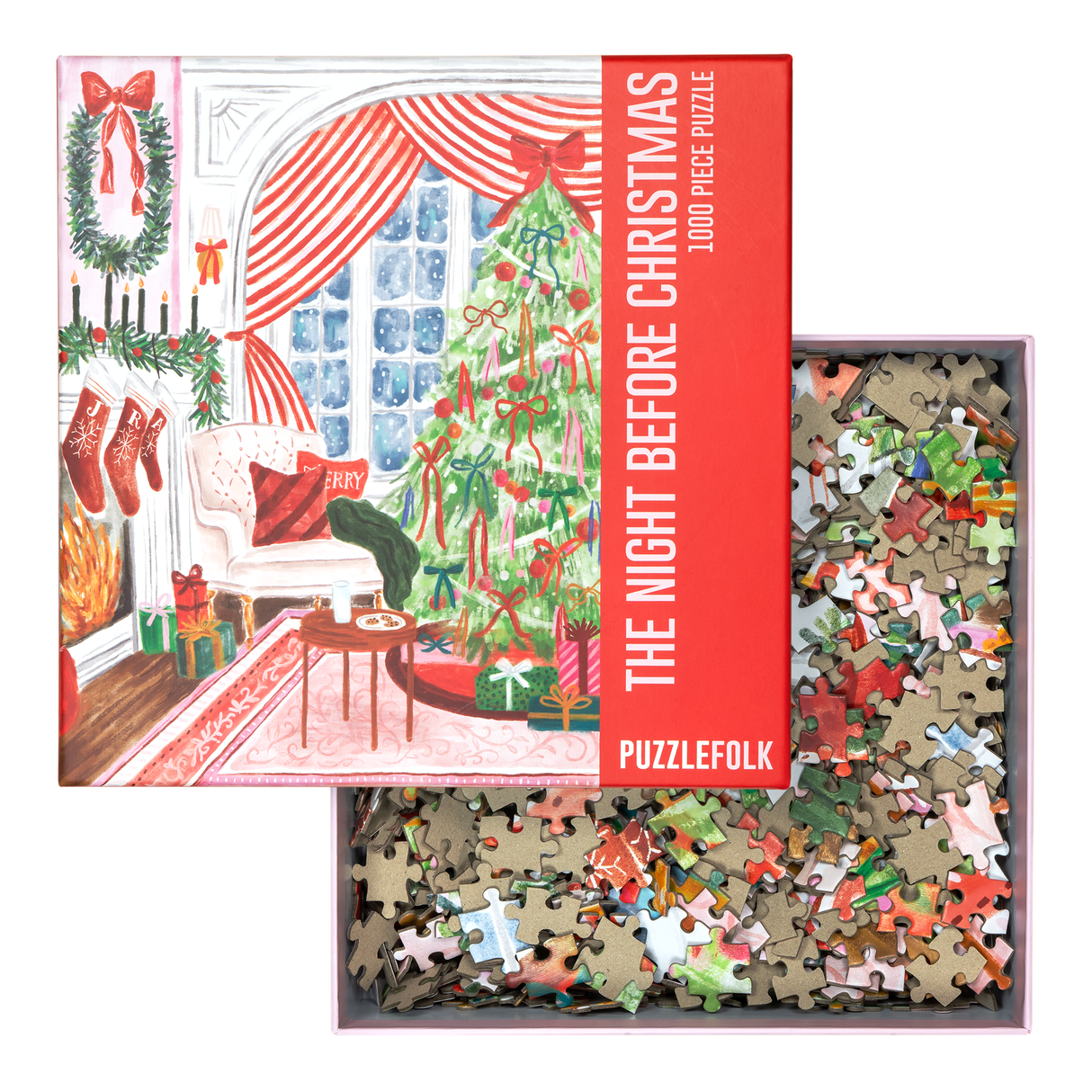 The Night Before Christmas 1000 Piece Jigsaw Puzzle | Puzzlefolk