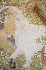 White Elephant and a Menagerie of Beasts 1000 Piece Jigsaw Puzzle | The Puzzle Theory