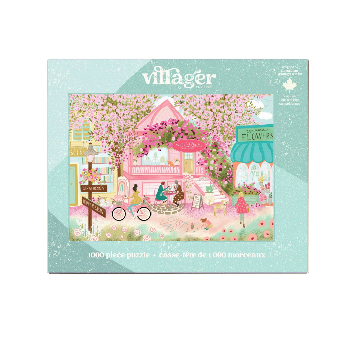City in Bloom 1000 Piece Jigsaw Puzzle | Villager Puzzles