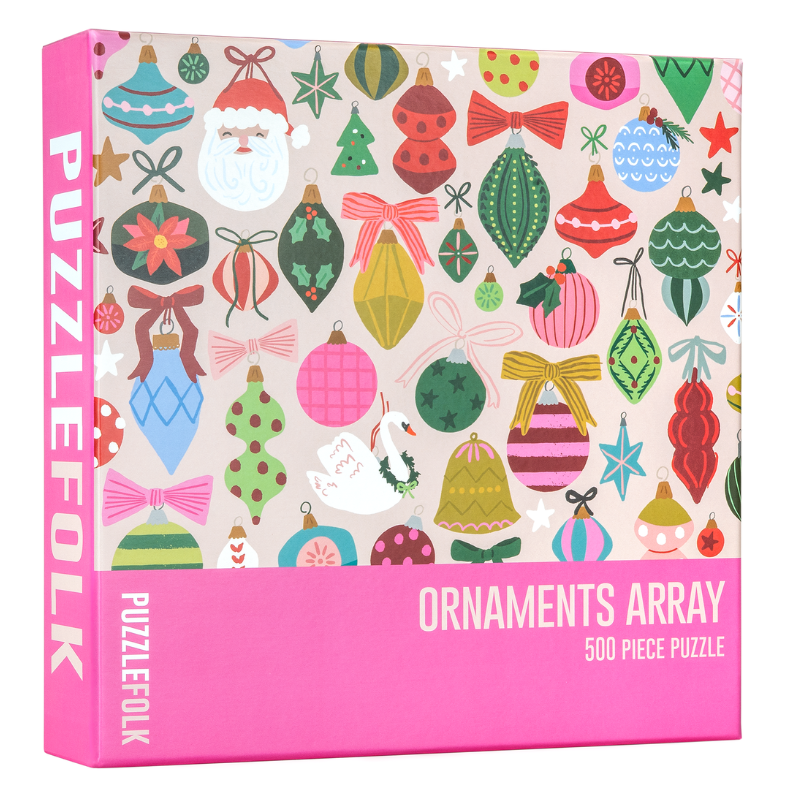 Ornaments Array 500 Piece Jigsaw Puzzle | Puzzlefolk