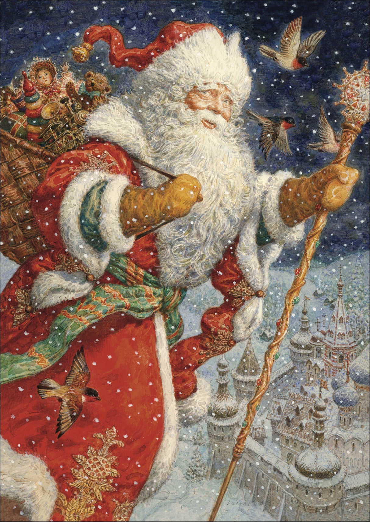 Santa Claus 500 Piece Christmas Jigsaw Puzzle | Art & Fable