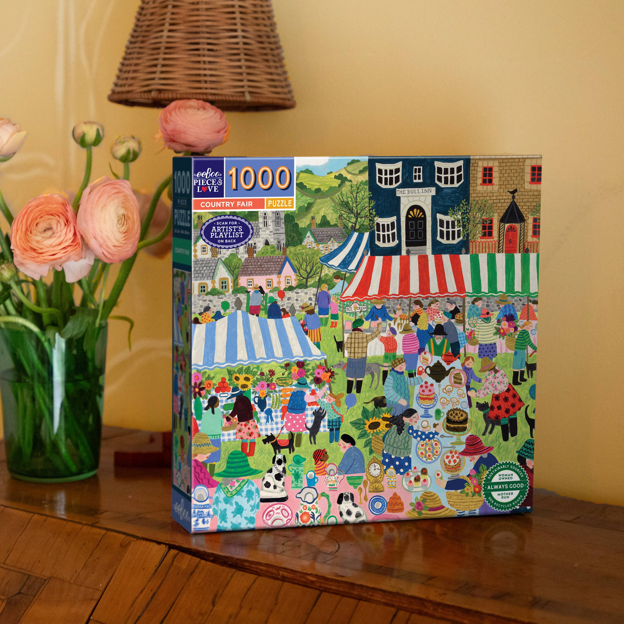 Country Fair 1000 Piece Jigsaw Puzzle | eeBoo