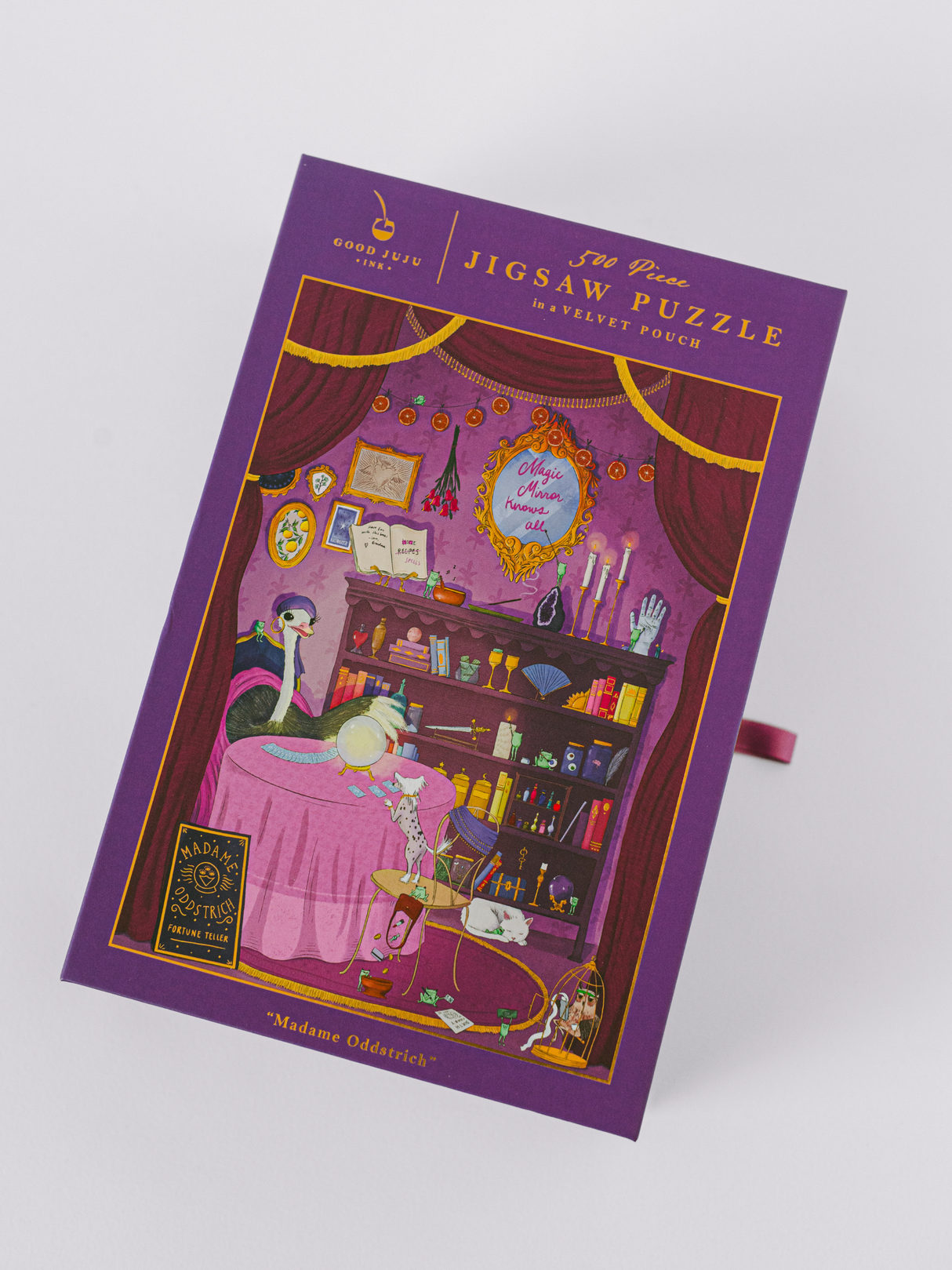 Madame Oddstrich 500 Piece Jigsaw Puzzle | Good Juju Ink