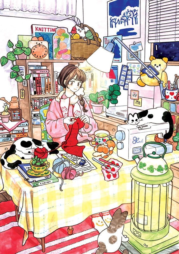 Pre-Order - Knitting Time 1000 Piece Jigsaw Puzzle | Magnolia