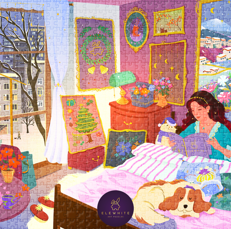 Cozy Chapter 1000 Piece Jigsaw Puzzle | Elewhite