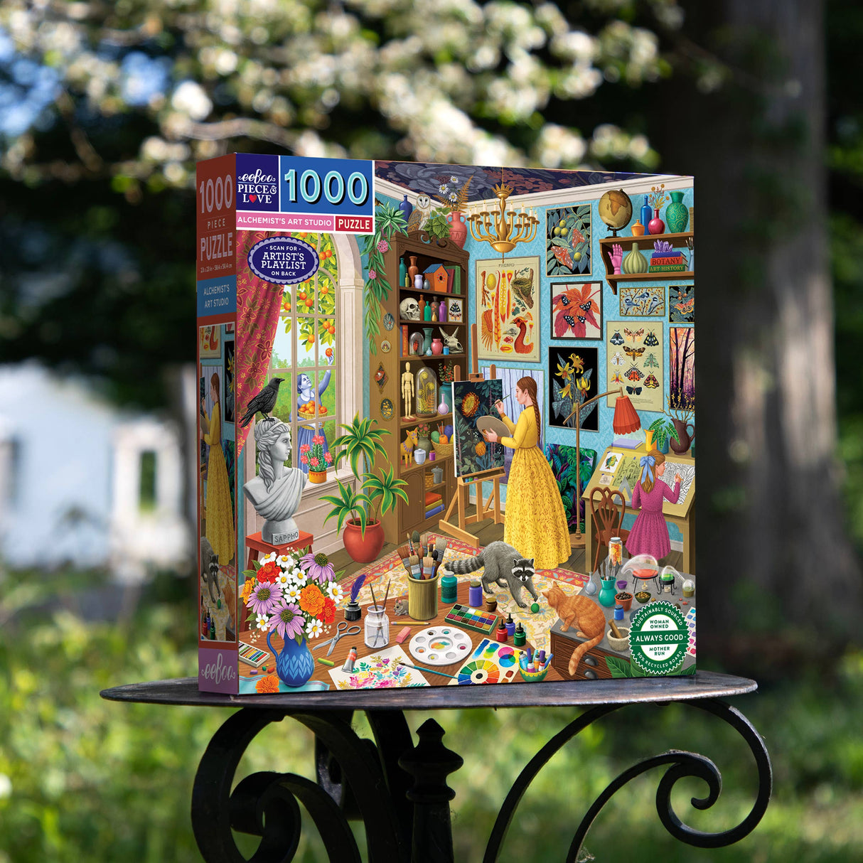Alchemist's Art Studio 1000 Piece Jigsaw Puzzle | eeBoo
