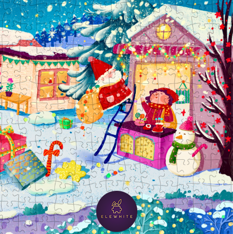 Pre-Order - Whimsy Town 1000 Piece Jigsaw Puzzle| Elewhite