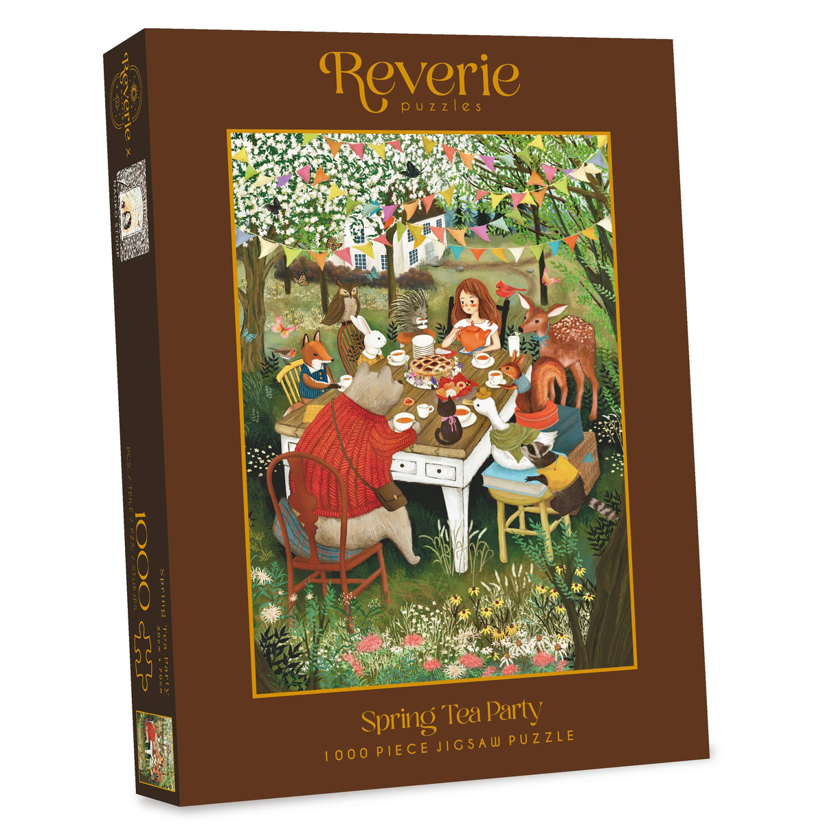 Spring Tea Party 1000 Piece Jigsaw Puzzle | Reverie