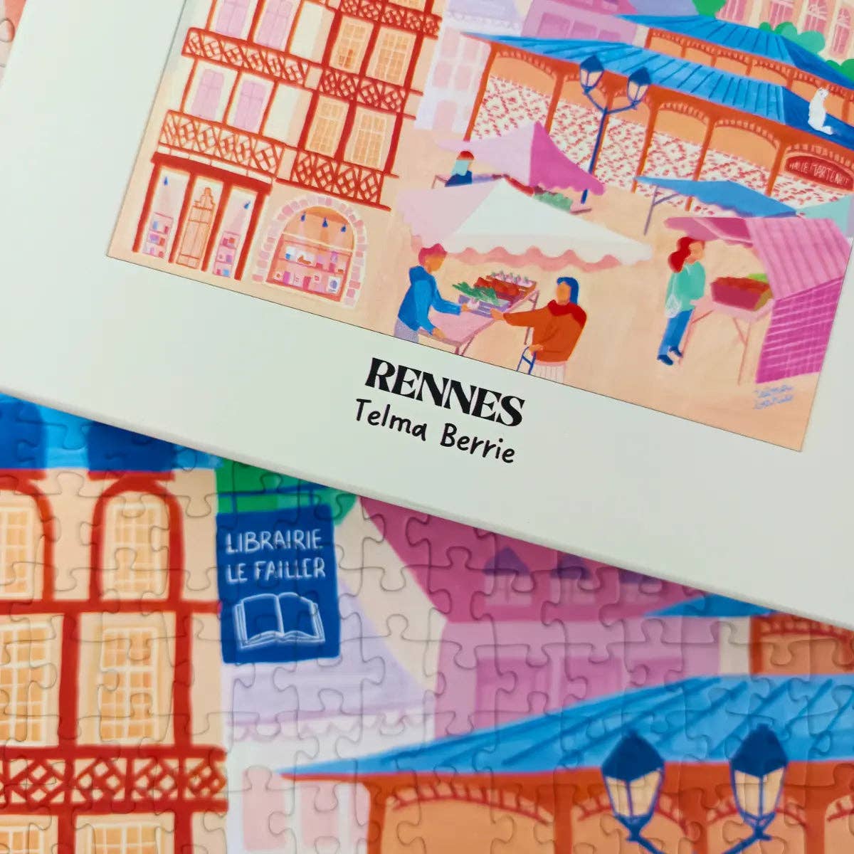 Rennes 1000 Piece Jigsaw Puzzle | Aparté