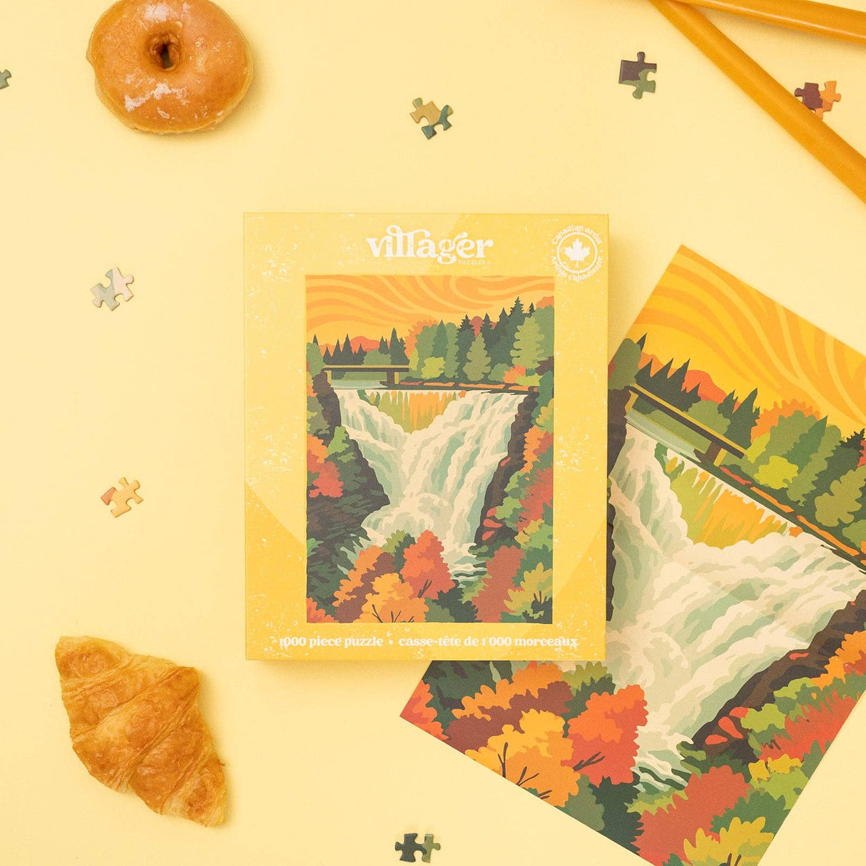 Autumn Cascade 1000 Piece Jigsaw Puzzle | Villager